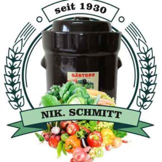 Pickling Fermentation Crock Pots by Nik Schmitt, Gairtopf German  Sauerkraut Maker