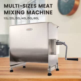 Hakka Commercial 10L Multifunction Meat Bowl Cutter Mixer and